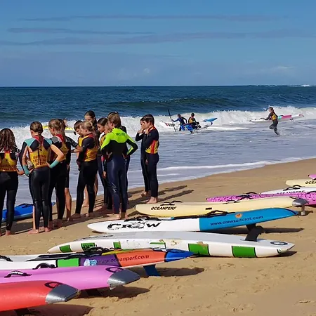 Semesterbostad Paisible A La Plage, Piscine Et Tennis Ondres