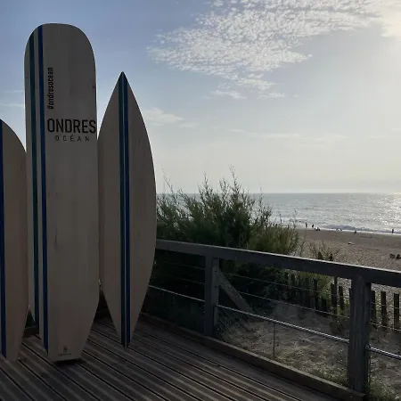 Paisible A La Plage, Piscine Et Tennis * Ondres